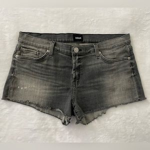 Hudson Grey Kenzie Cut Off Frayed Jean Shorts Size 30